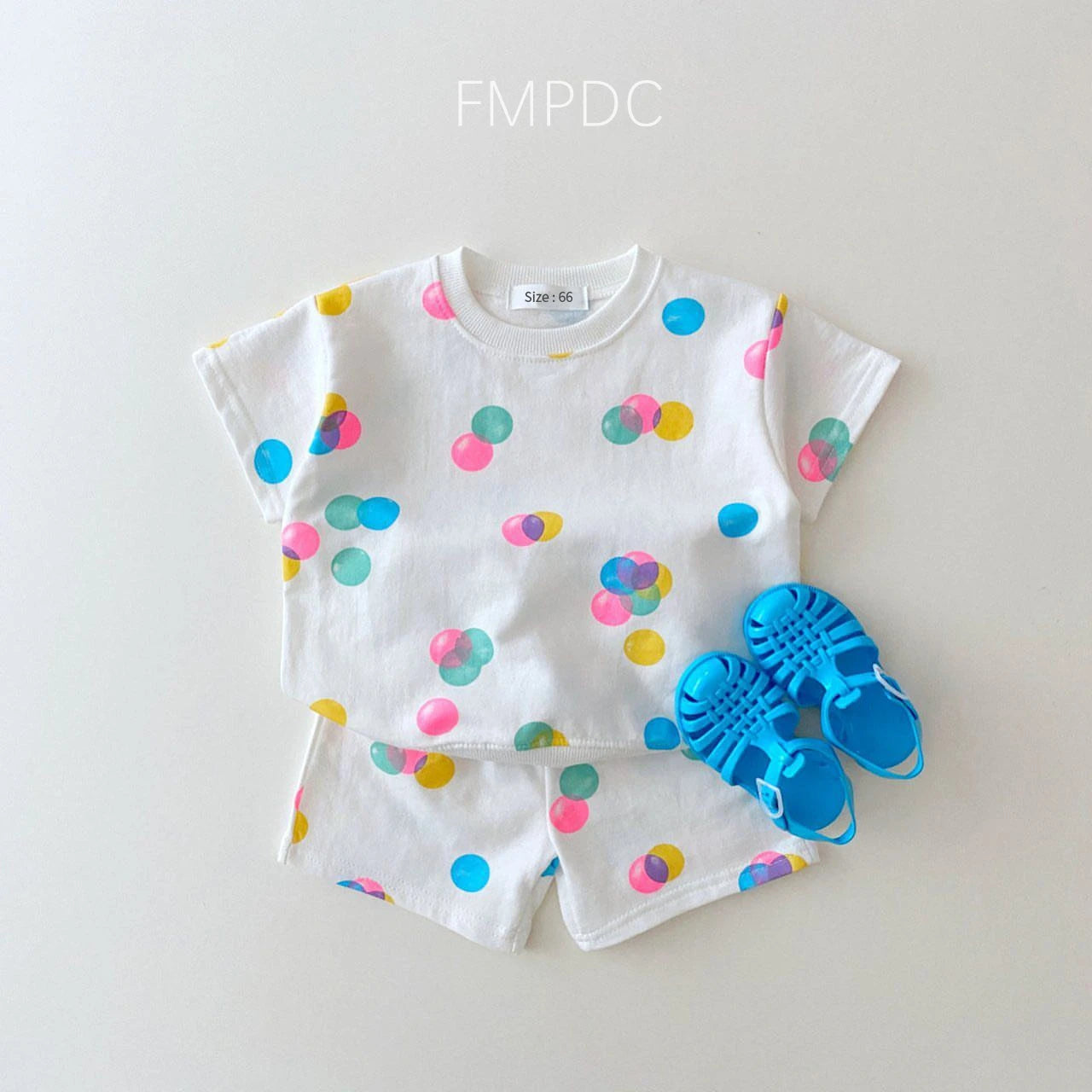 Baby Girl Dress High Quality 2023 Korean Toddler Baby Girl Cotton Colorful Balloon Dress 1-3 Years Kids T-Shirts Casual Dress