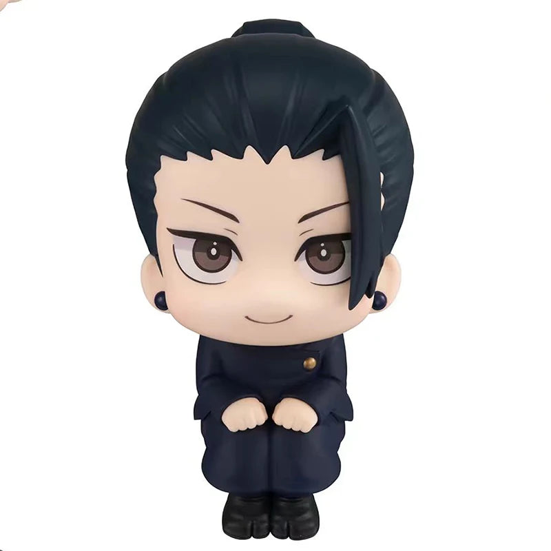 10Cm Jujutsu Kaisen Mini Figures Satoru Gojo Figure Action Geto Suguru Figurine Q Version Anime Model PVC Collection Toys Statue