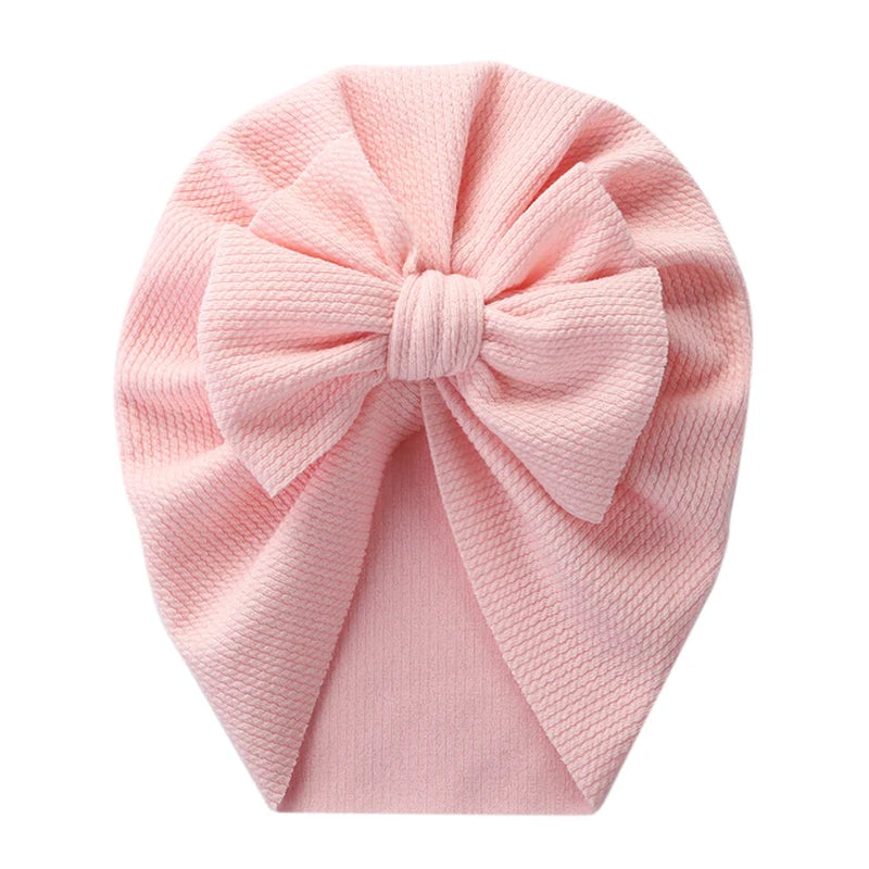 newborn hospital hat with bow