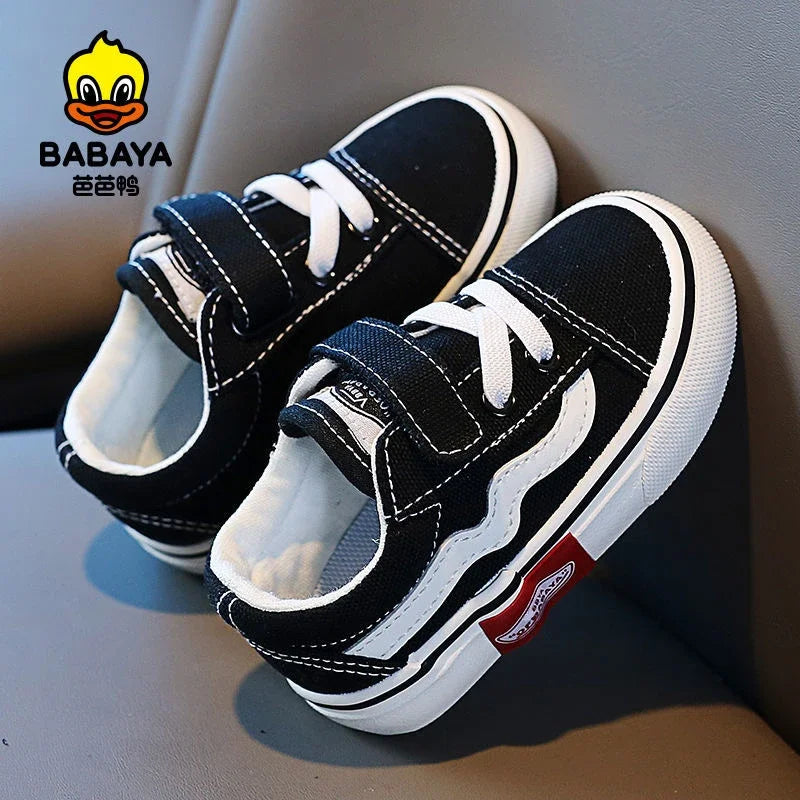 Baby Shoes Children Canvas Shoes 1-3 Year Old Soft Sole Baby Boys and Girls Walking Shoes Breathable Casual Sneakers