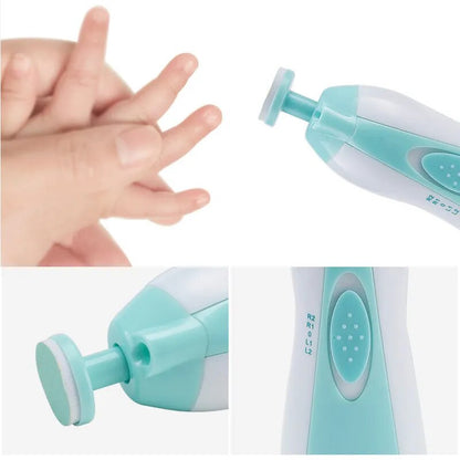 Baby Electric Nail Trimmer Kid Nail Polisher Tool Baby Care Multifunctional Fingernail Cutter Trimmer Infant Manicure Set