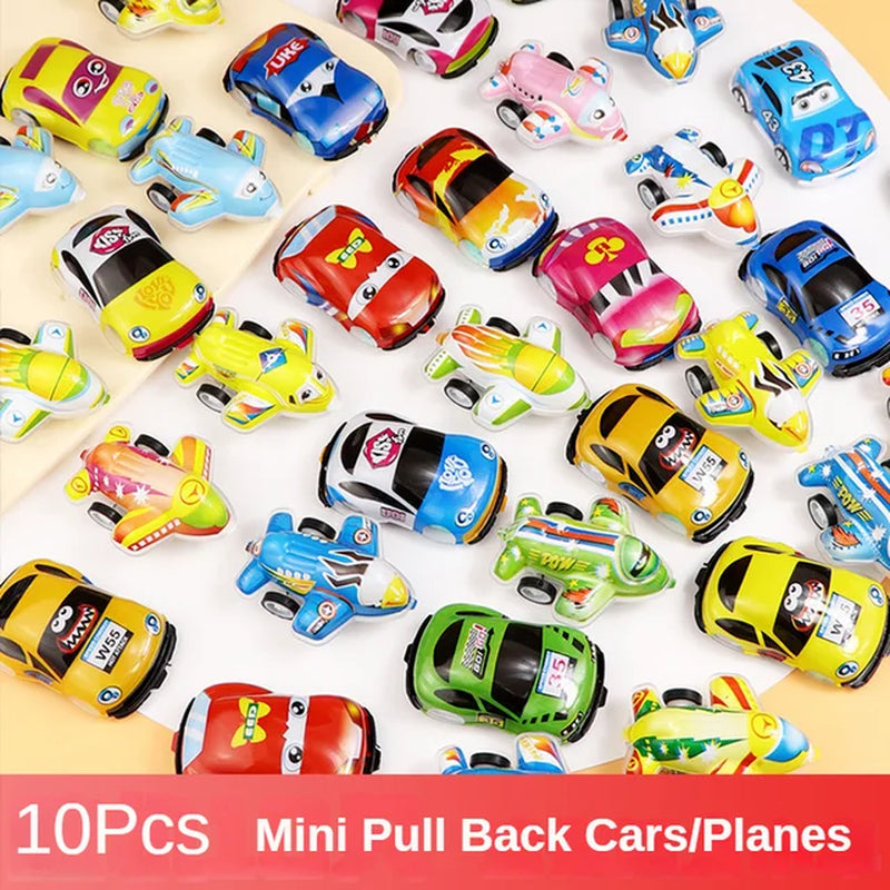 Mini Car Model Toy Pull Back Car Toys Engineering Vehicle Fire Truck Kids Inertia Cars Boy Toys Diecasts Toy for Children Gift